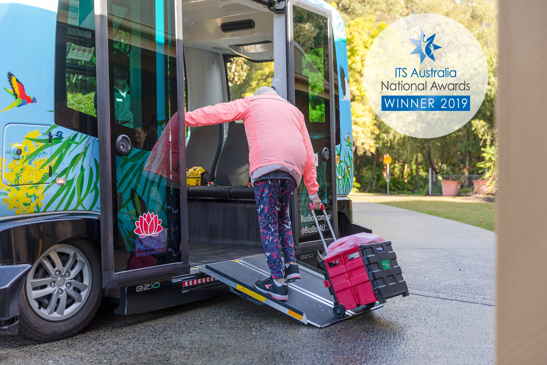 BusBot operated in Marian Grove Retirement Village