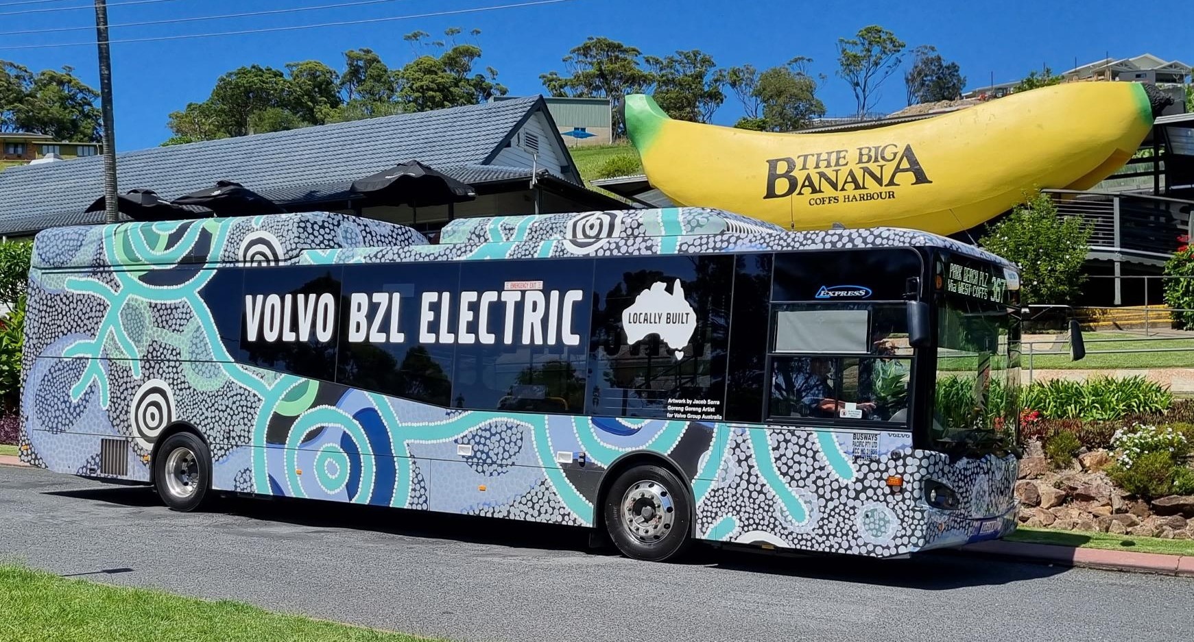 Busways tests a Volvo electric bus in Coffs Harbour and a BYD bus in Penrtih