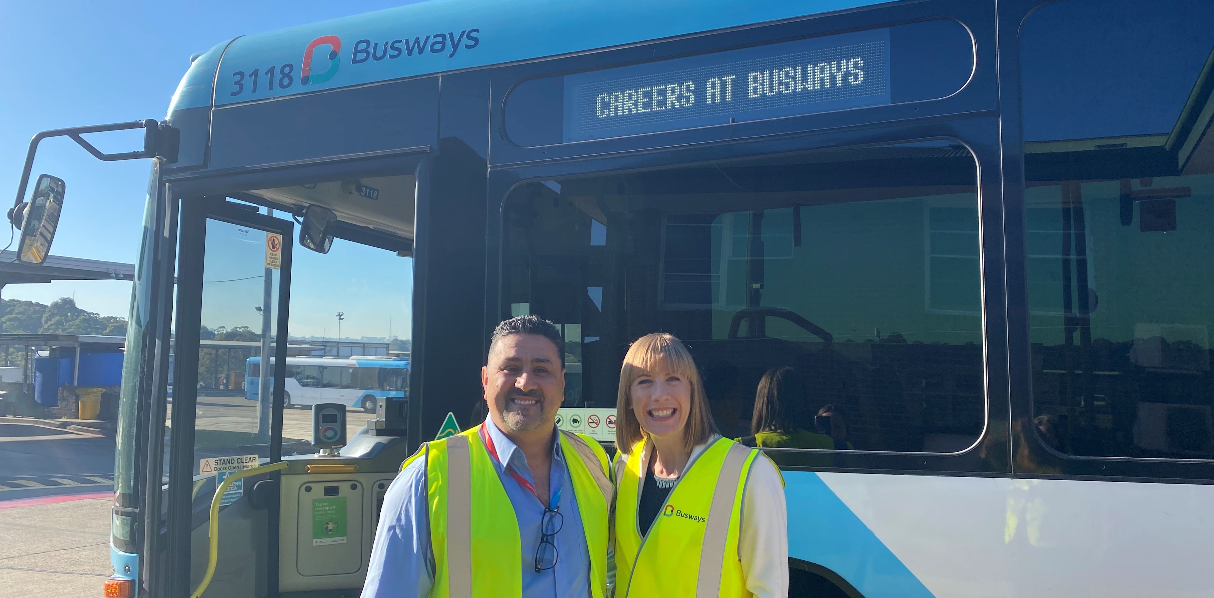 Busway’s hosts NSW Transport Minister, Jo Haylen