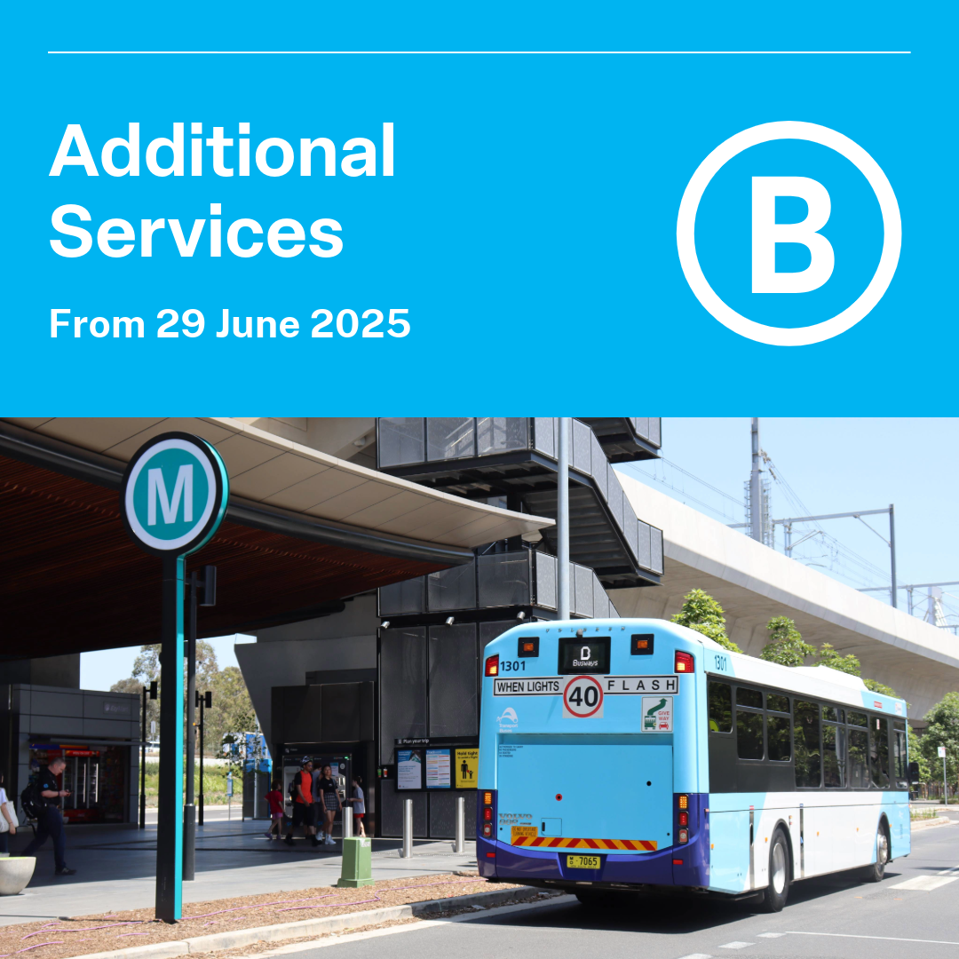 New bus services for Western Sydney