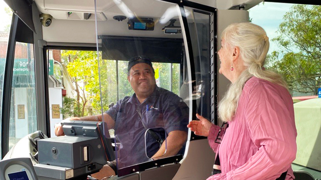 Extend the spirit of friendship to your bus driver this International Friendship Day Women greeting the driver