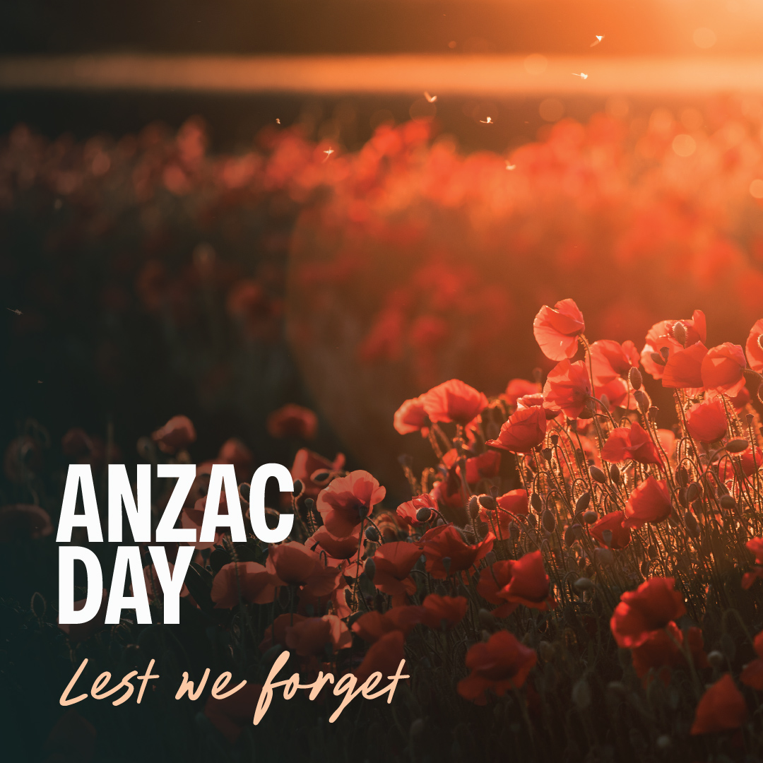 ANZAC Day poppies