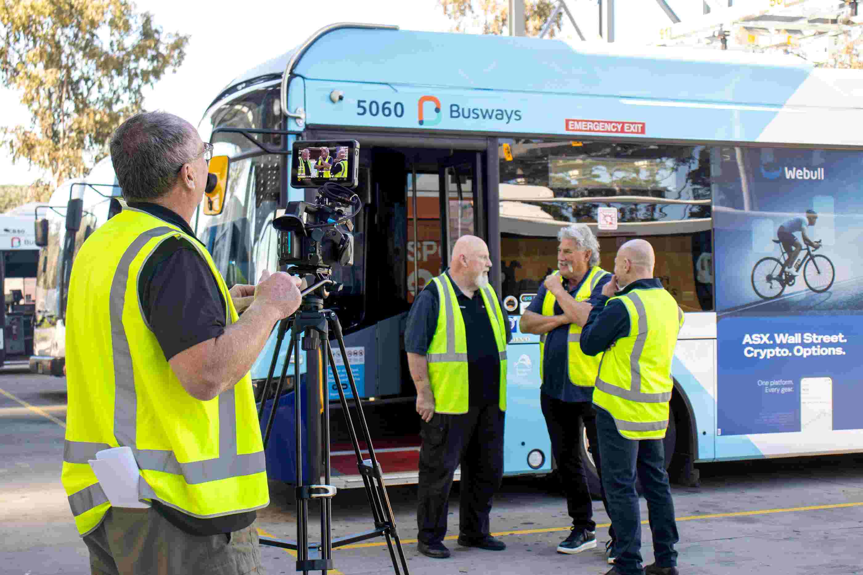 Film set of Blue Collar Australia