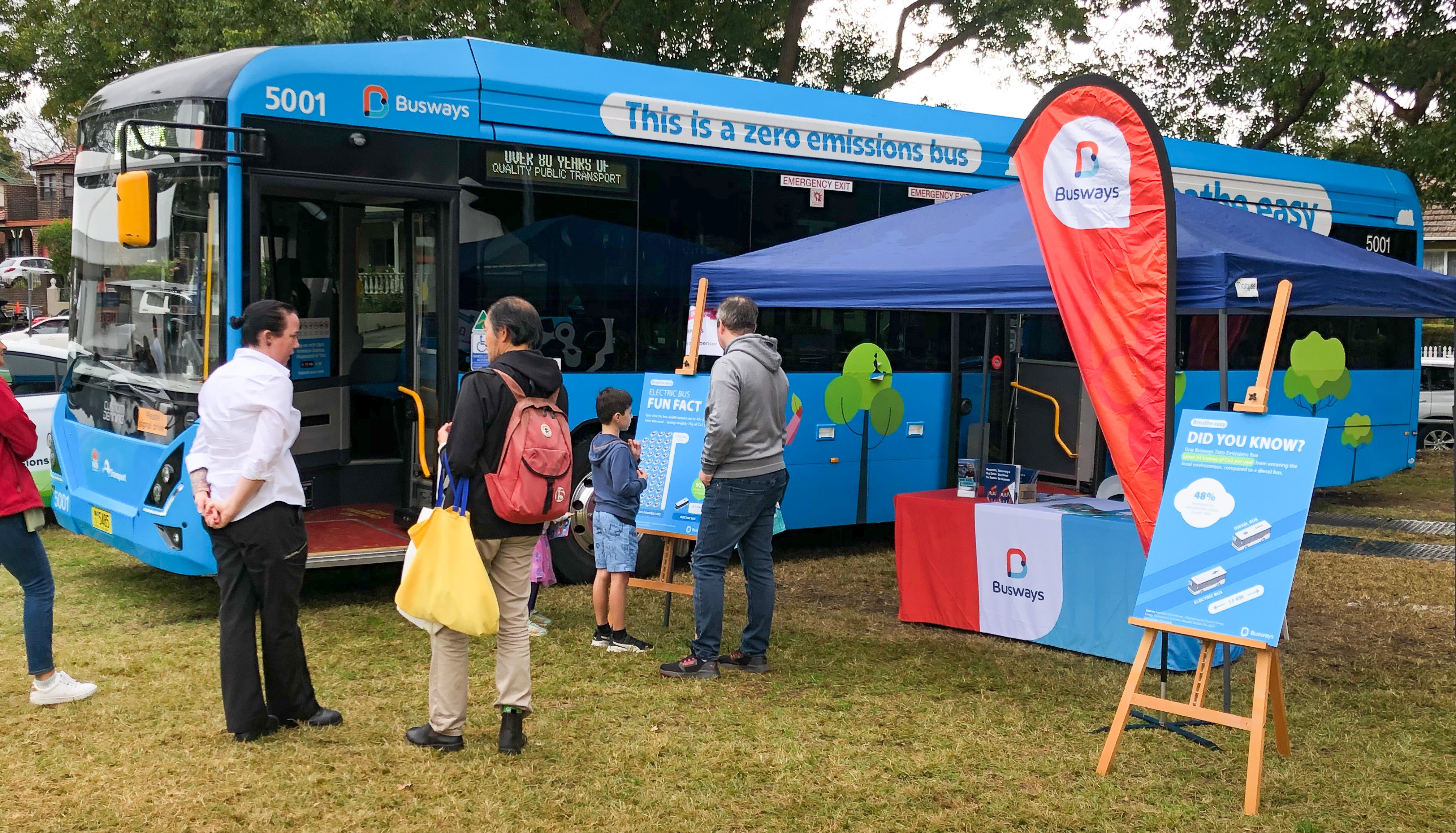 Busways at Car Free Day