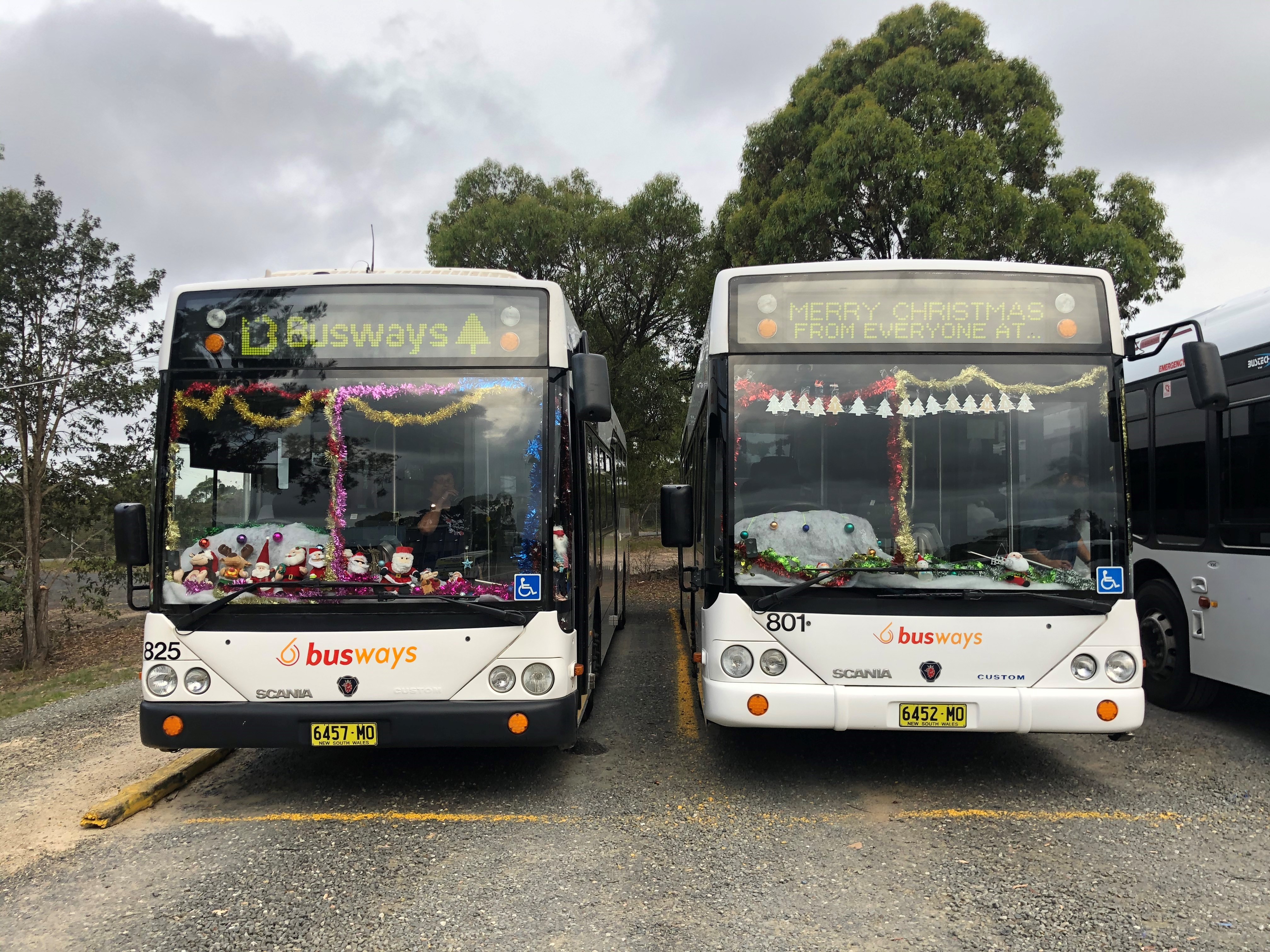 Wyong Christmas buses