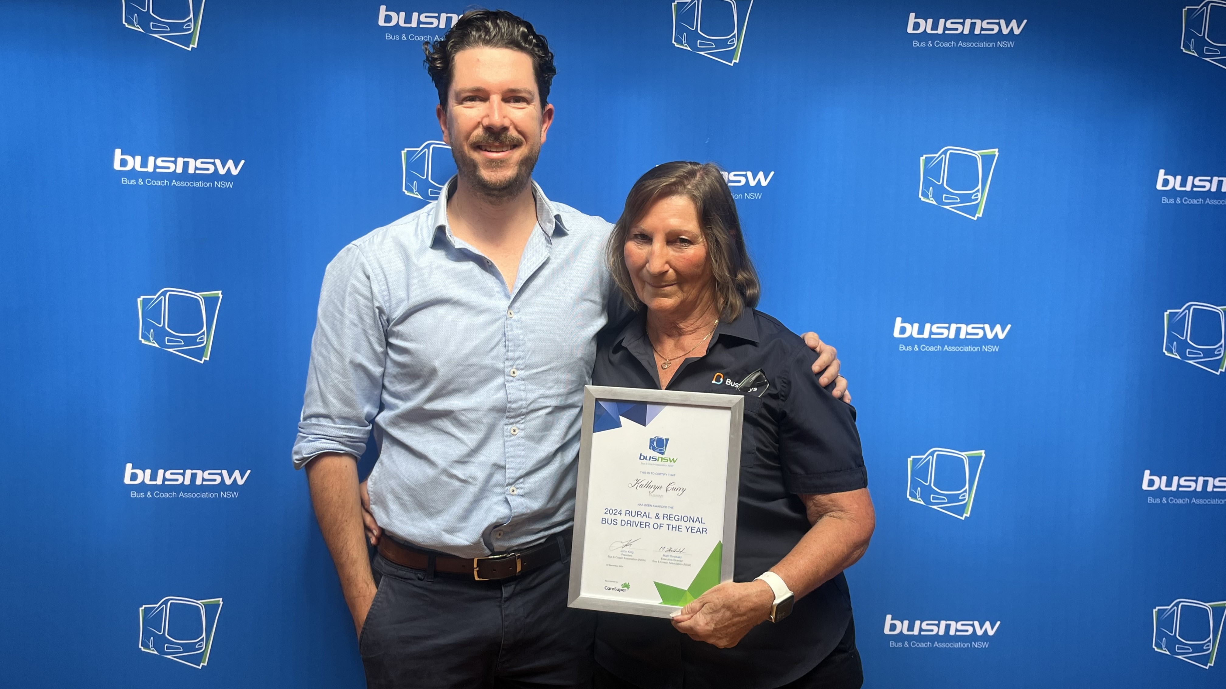 Celebrating excellence: Kath Curry named Bus Driver of the Year 2024 Celebrating excellence: Kath Curry named Bus Driver of the Year 2024