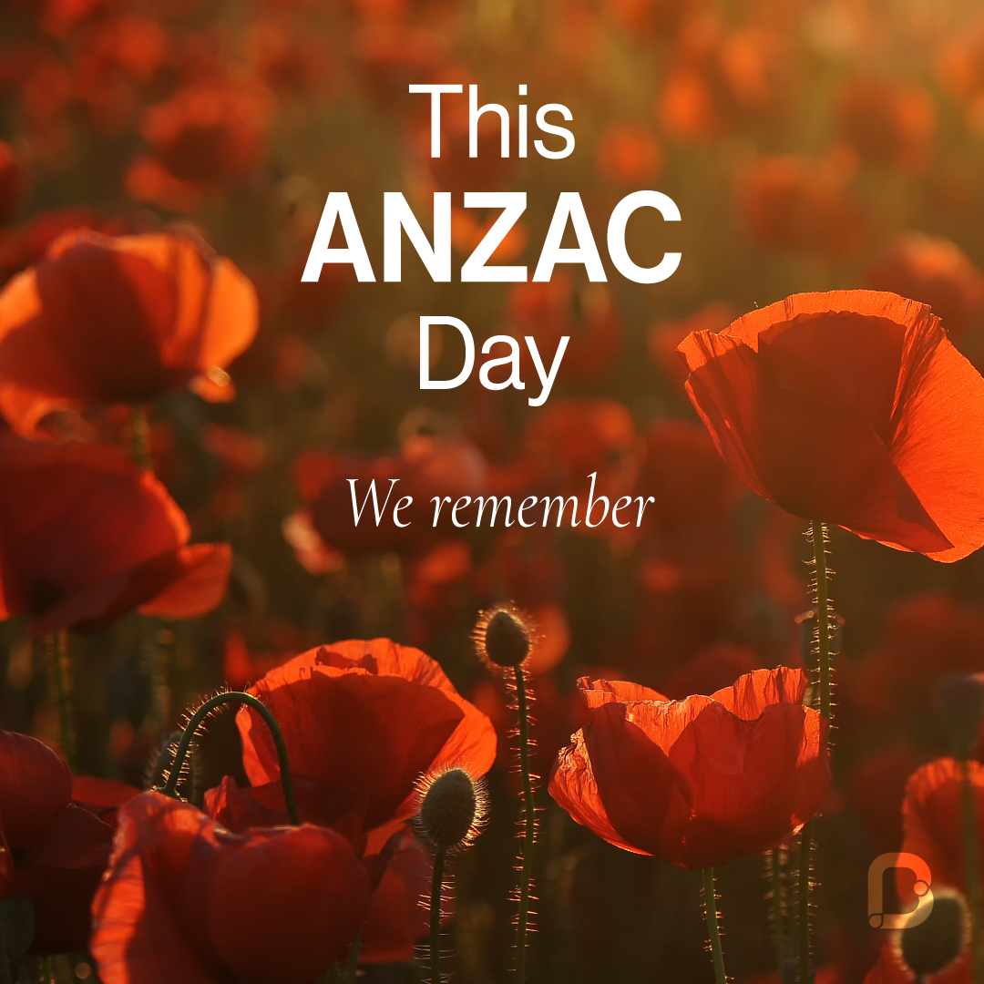 ANZAC Day poppies