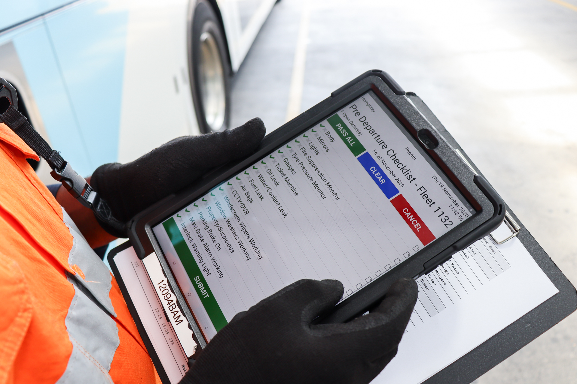 Digital transformation of Busways depots was one of the innovation projects considered by the judges Smart depots