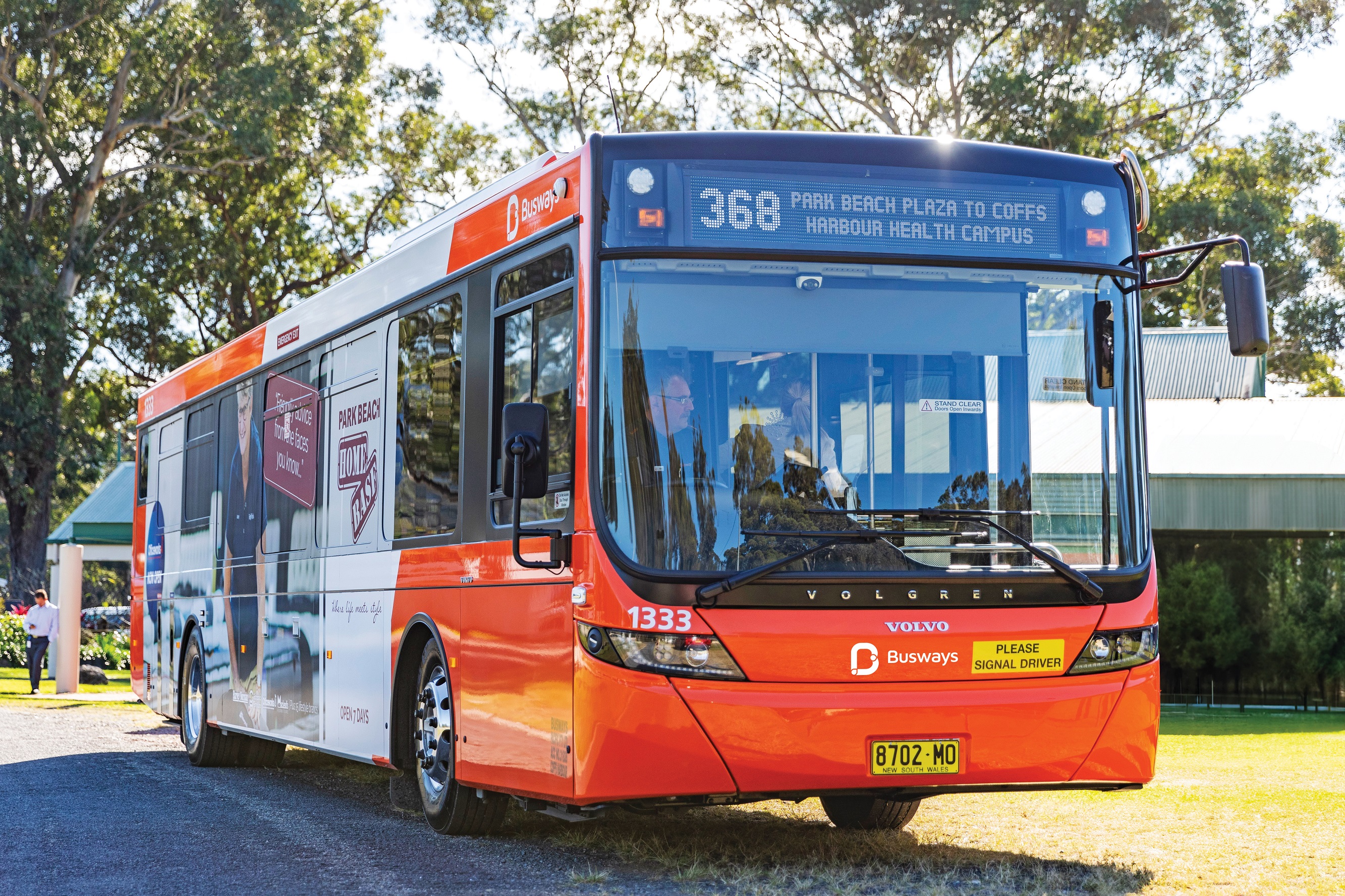 Jump on a bus for free in Coffs Harbour! Busways Bus in Coffs Harbour