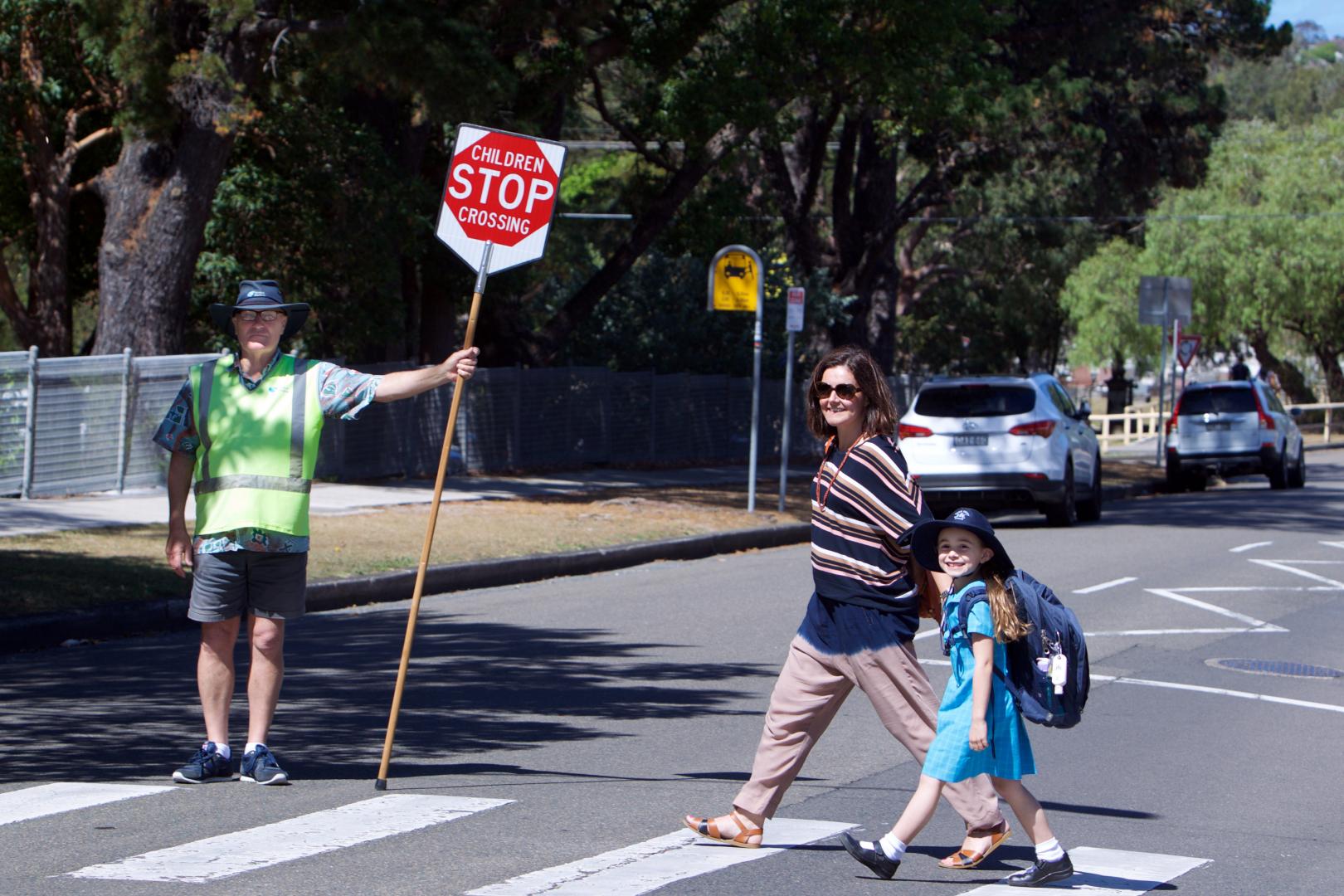 School child crossing