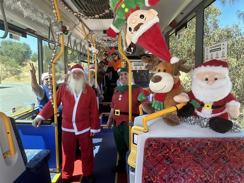 SA Christmas Bus