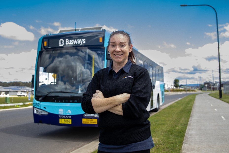 Belinda Guillard, NSW Metropolitan Bus Driver of the Year