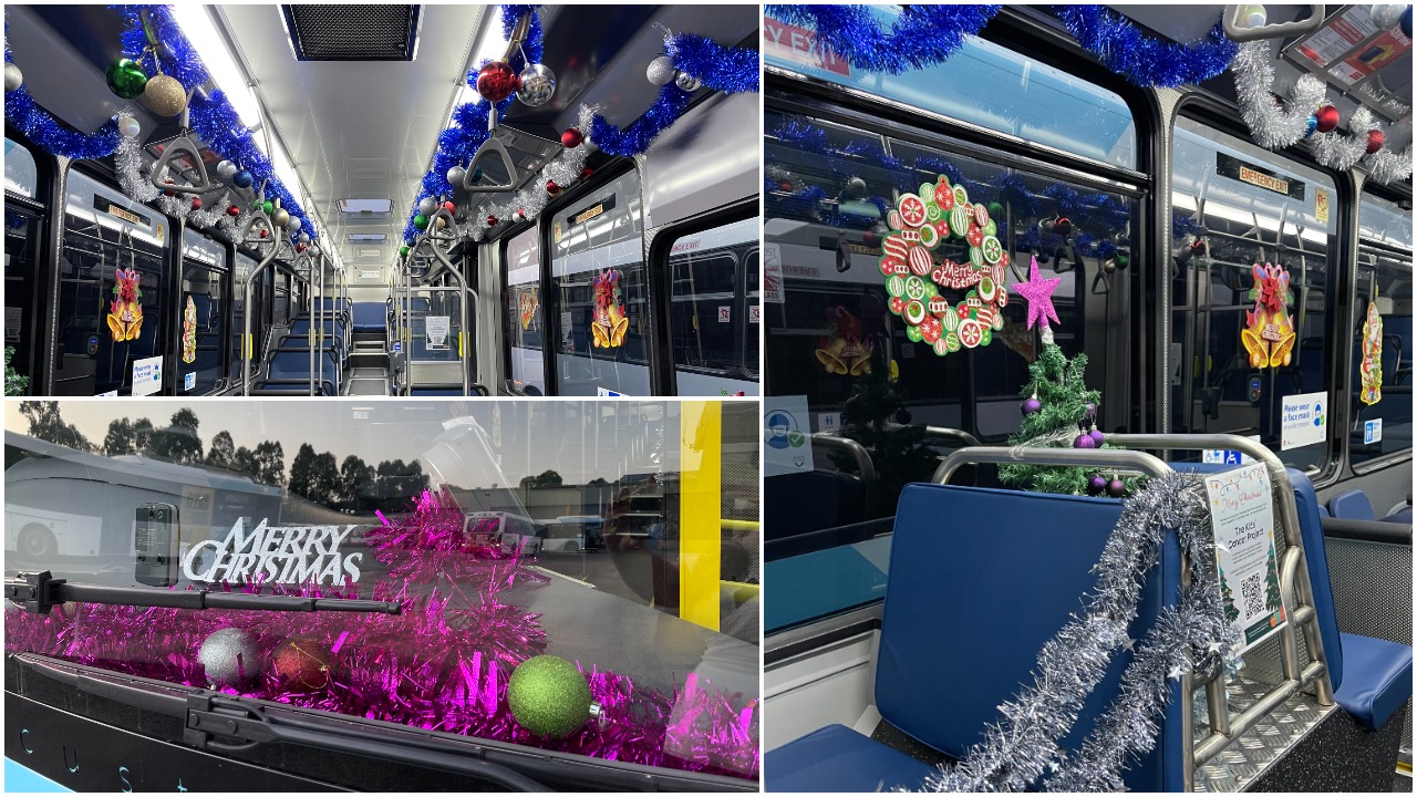 Christmas bus 2020 - Blacktown 