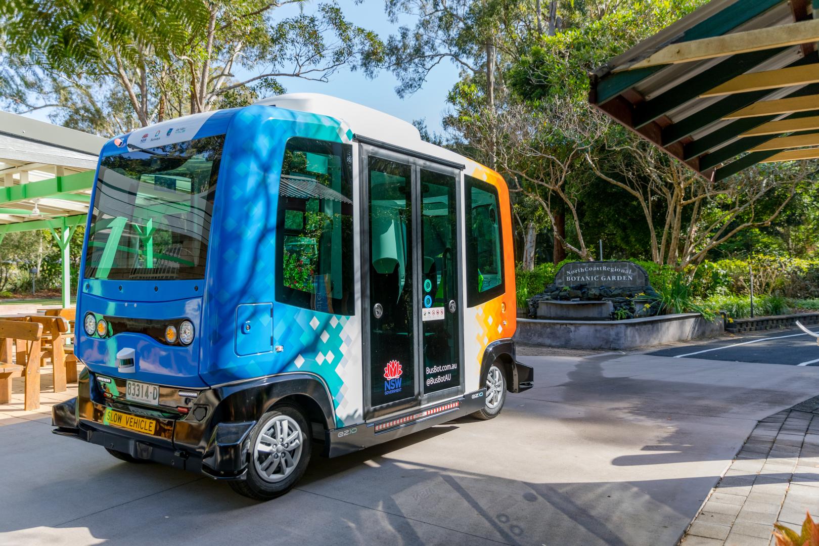 BusBot in the Botanic Garden