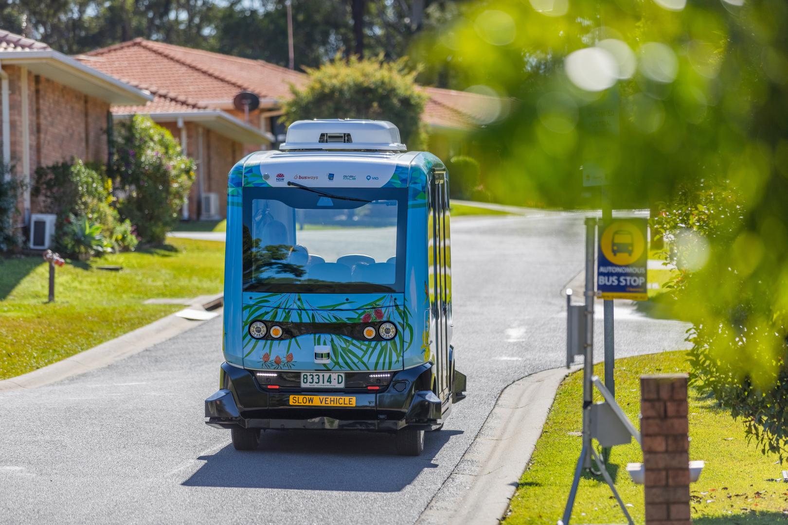 BusBot in Marian Grove Retirement Village
