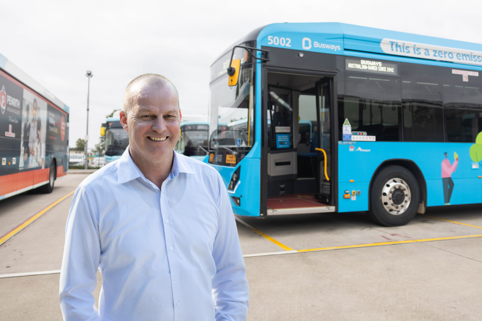 Chris Wolf withy ZEB fleet