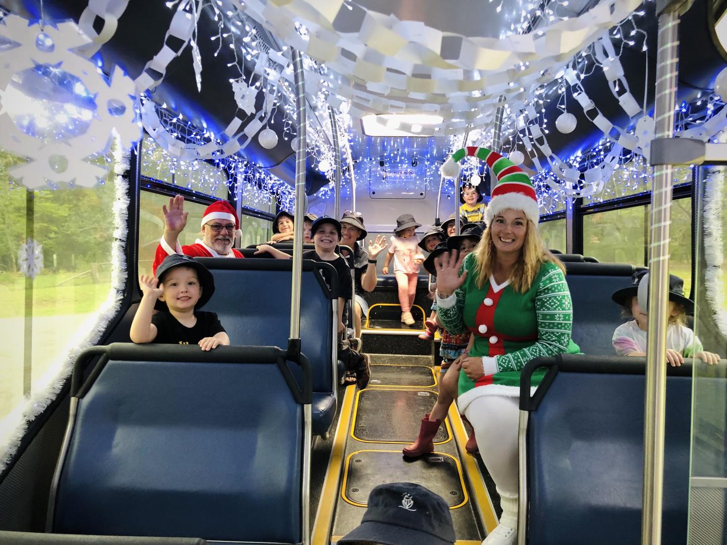 Bulahdelah Christmas bus 