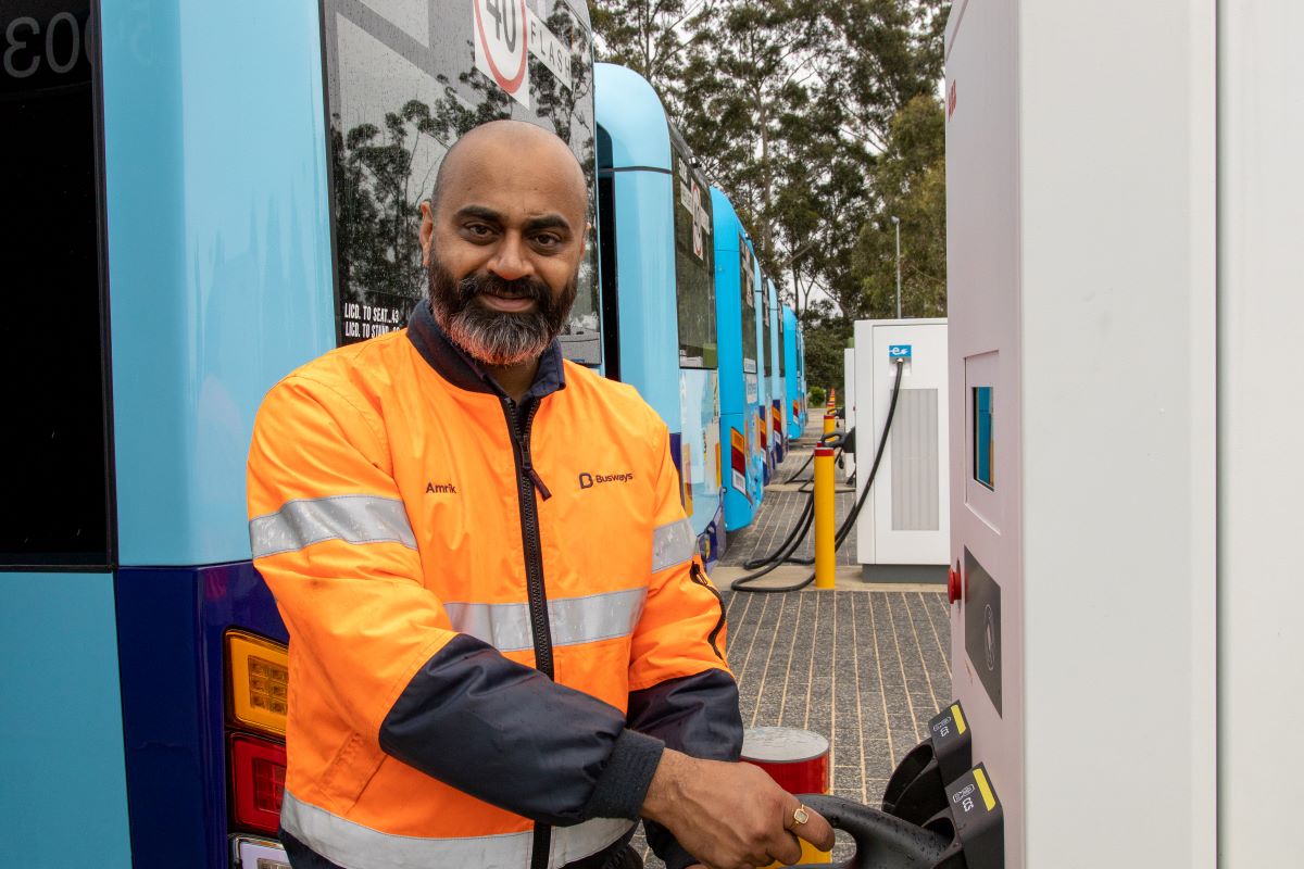 New charging infrastructure coming to Busways Penrith Depot