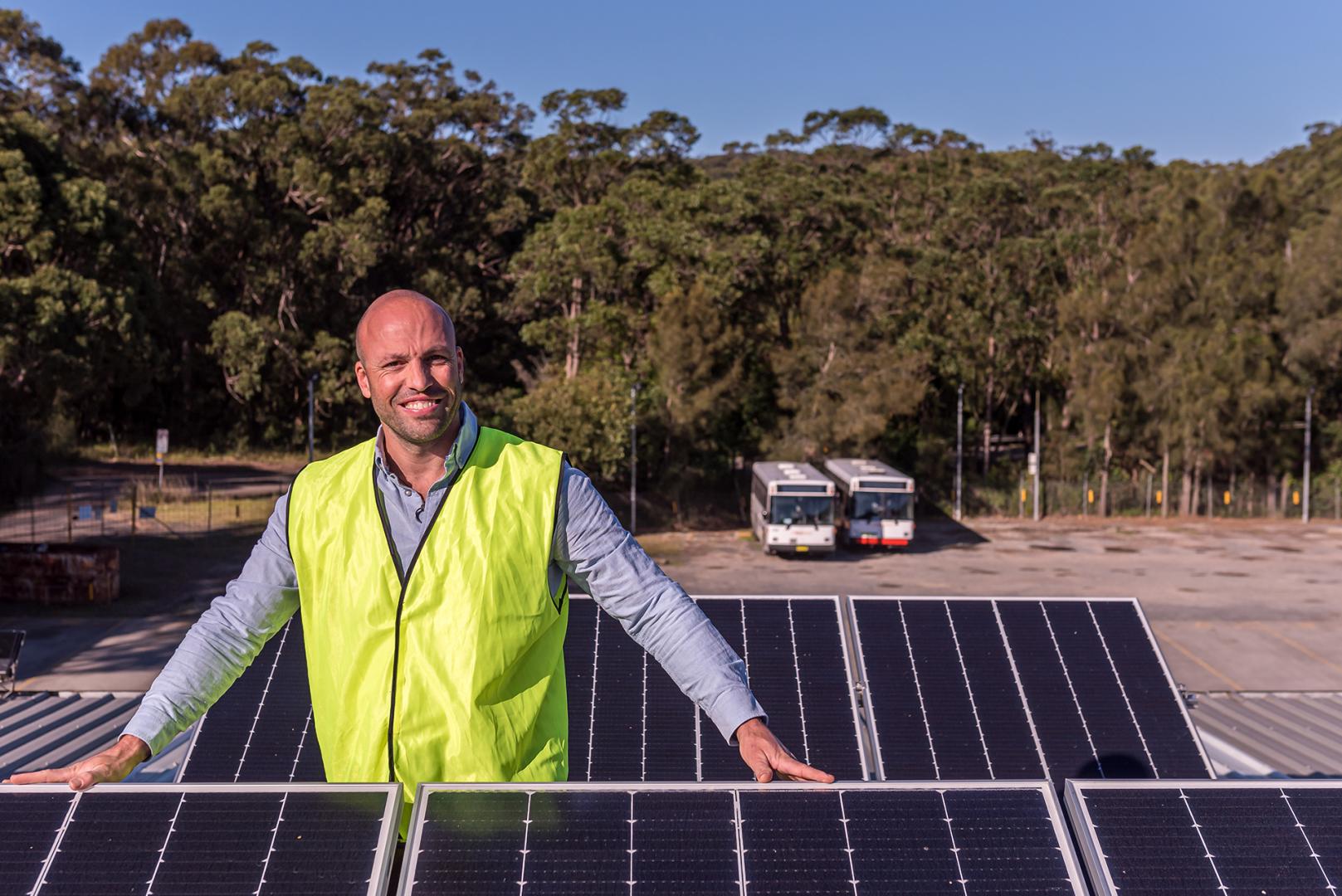Busways' Gosford goes solar