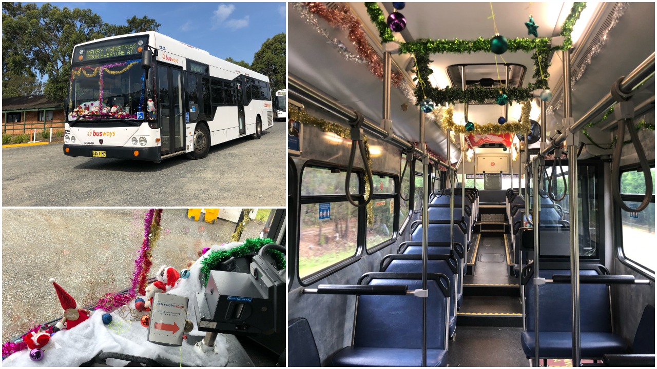 Christmas bus 2020 - Wyong